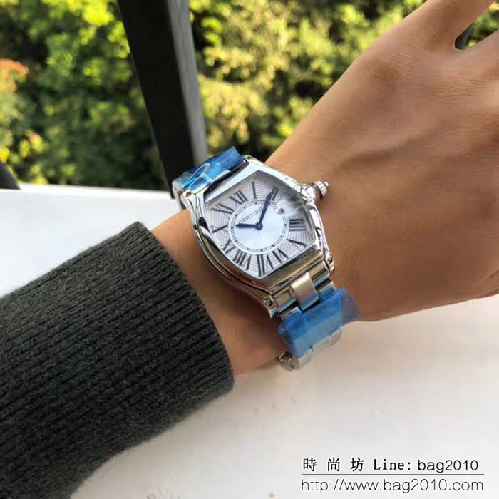 CARTIER卡地亞 車頭燈系列 時尚潮流女士腕表 WSS1441